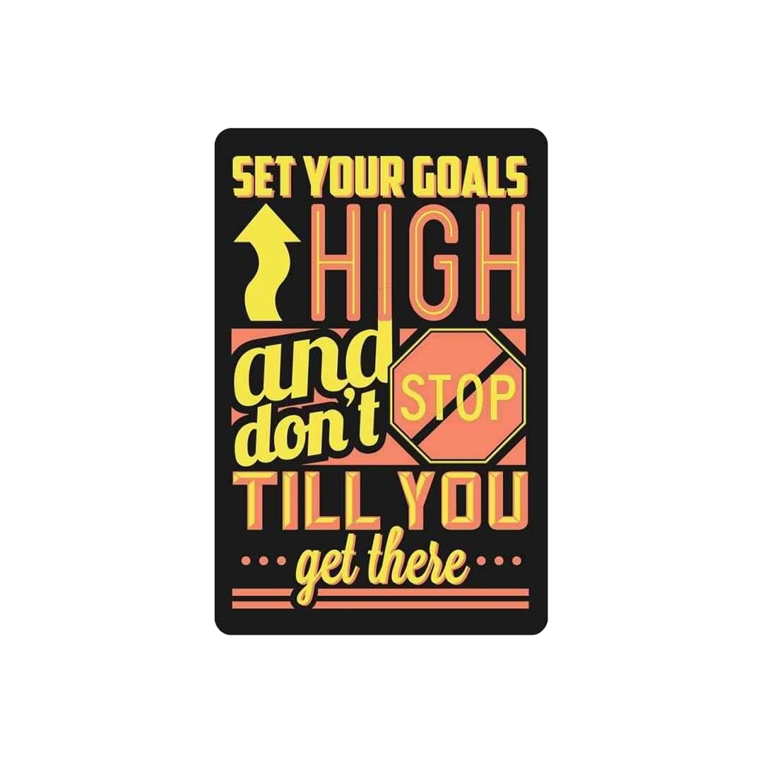 Don't Stop till you get there Sticker